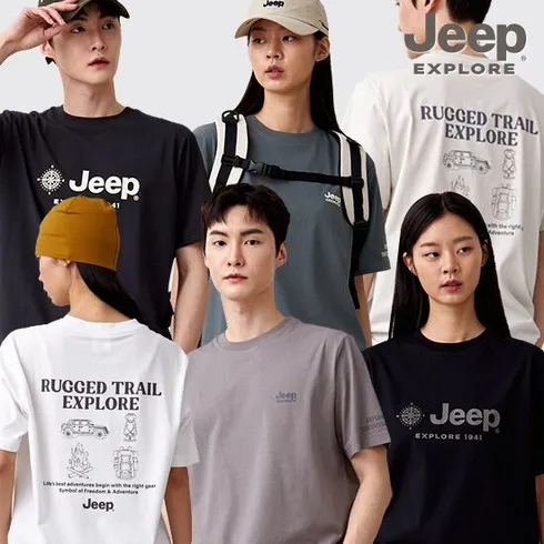 탁월한 가성비 Jeep 남성 24 SUMMER COOL SORONA 반팔 티셔츠 4종 추천상품