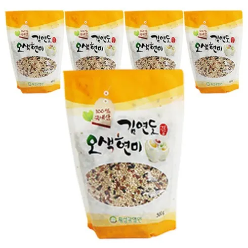 센스있는 선택 중벼꽃농부 오색현미 500g X 21봉 추천상품